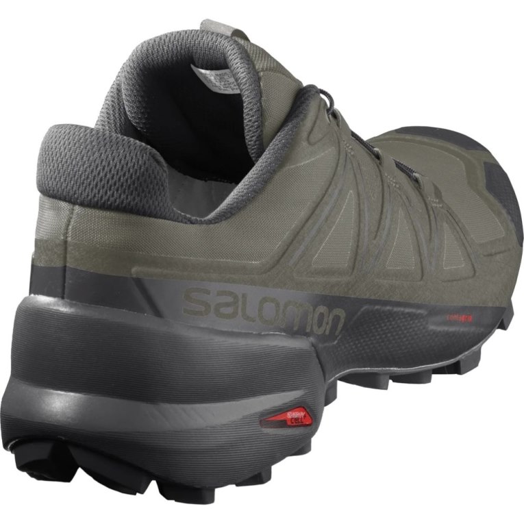 Tenis Para Trail Running Salomon Speedcross 5 Anchos Hombre Verde Oliva | MX IASE758